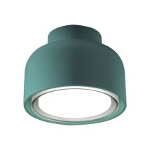 Plafonnier moderne bottone en aluminium Petrolio 1xGX53