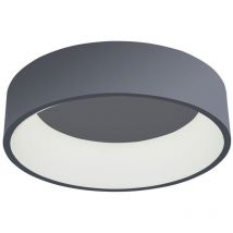 Italux Chiara - Plafonnier encastré à LED moderne gris, blanc chaud 3000K 1760lm