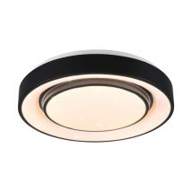 Reality - Plafonnier moderne Led Dimmer rgb Mona Noir Ø38 cm Trio Lighting