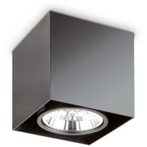 Iperbriko - Plafonnier noir l 150 x h 150 x p 150 mm