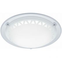 Plafonnier et applique led 10 watt 3000K 800lm blanc Trio pacco 677111001