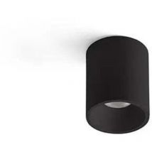 Faro Barcelona - Plafonnier rol noir 9W 68620
