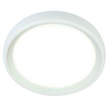 Plafonnier rond 18W Led 4000K ligne loft blanc