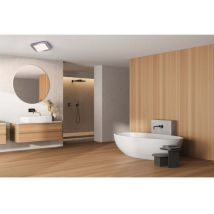 Honsel - Plafonnier Salle De Bain Lumière Dimmable 3 Niveaux Led Salle De Bain Lumière Couloir Lampe Ip44