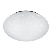 Trio Lighting - Plafonnier Rond Effet Etoile Paolo Led 4000k Blanc IP44