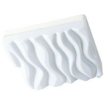 Inspired Lighting - Inspired Mantra - Arena - Flush Ceiling Light Medium Square 40W led IP44, Tuneable 3000K-6500K, 3200lm, Dimmable via rf Remote