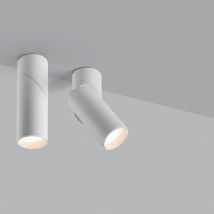 Millumine - Plafonnier spot blanc articulé salle de bain Galileo