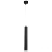 Lampe de plafond en tube - Lampe suspendue led - Noir - Lilu Noir