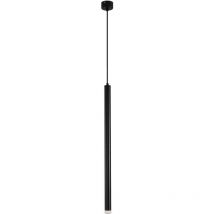 Lampe de plafond tube led - Lampe suspendue noire - 60cm - Lilu Noir