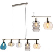 Plafonnier suspension design salon salle à manger éclairage verre cuisine couloir suspension lampe multicolore