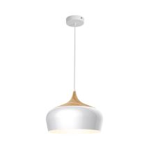 Plafonnier suspension luminaire métal blanc 35x29 cm