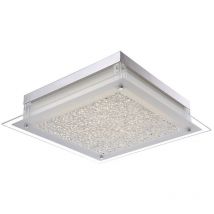 Italux Vetti - Plafonnier LED Classique Chromé, Blanc Froid 4000K 1600lm