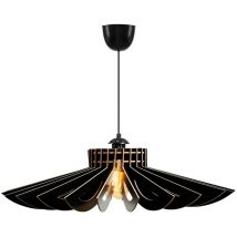 Wellhome - Lampe à toit de 45 cm. Noir, type e 27 max 45 - 60 w - Noir
