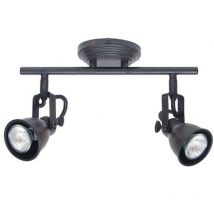 Zambelis - Plafonnier Pour 2 Ampoules led GU10 Marron foncé fs