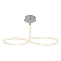 Inspired Lighting - Inspired Mantra - Nur - Plafond, led 40W, 3000K, 3000lm, IP20, Chrome