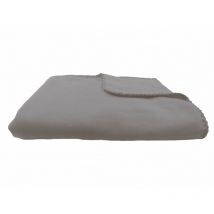 Plaid polyester gris