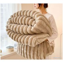 Plaid - 1.00 x 1.50 m - Taupe