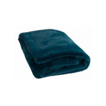 Plaid Cutie Polyester Petrole - l 180 x l 130 x h 3 cm