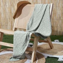 Plaid en gaze de coton collection lucie