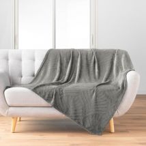 Couverture en flanelle pour canapé, nelia, 125 x 150 cm