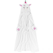 Plaid couverture flanelle enfant Licorne