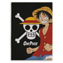 Plaid - Luffy - Tête De Mort - 110 cm x 150 cm