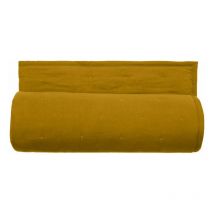 Plaid matelassé microfibre lavée 'Céleste' 150 x 200 cm Vent Du Sud Céleste Gold
