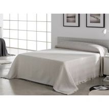 Eysa - Plaid multiusos espiga de 180x260 cm - Blanco C50
