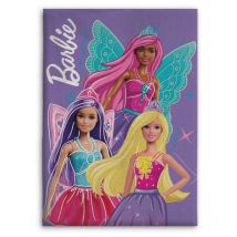 Plaid polaire Barbie - Violet