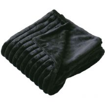 Plaid sela imitiation fourrure et flanelle