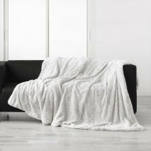Douceur D'Intérieur - Plaid Sherpa 125 X 150 Cm Douceur Alaska