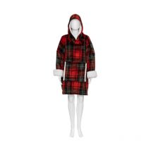 Plaid Sweat Manche 'Flan' 85x118cm Tartan