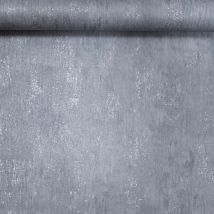 Plain Dark Grey Wallpaper Textured Sliver Metallic Effect Slightly Imperfect