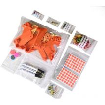 Valuex Grip Seal Bags Plain 125x190 BX1000