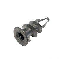 Ing Fixations - Plak Anclaje metálico para placas de yeso + tornillo ing Load 6kg - Caja de 100 - A200010