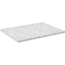Plan de travail cuisine R-Line, Marbre blanc, 80 cm Vicco