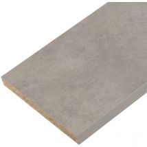 Forestea - Plan de travail stratifié béton 2750 x 640 x 28 mm - pefc 75%.