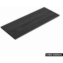 Otitec - Plan de vasque en bois chêne sherman L.150 x P.46 x H.2,5 - Chêne de Sherman