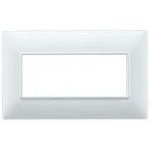 Plana plate 5 modules bs couleur blanc 14649.01 - Vimar