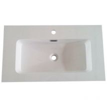 Anconetti - Plan vasque céramique Pour meuble 60cm