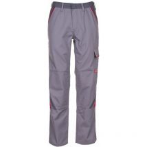 Bundhose Highline Gr. 50 zink/schiefer/rot - Planam