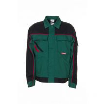 Arbeitsjacke Bundjacke Highline 2315 grün schwarz rot Gr. 106 - Planam