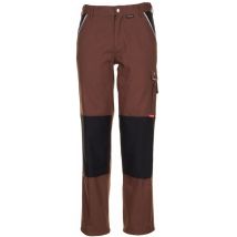 Planam Bundhose Canvas 320 Gr. 64 Braun/schwarz