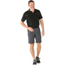 Planam Highline Shorts Schiefer/schwarz/rot Xxxl