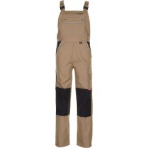 Latzhose Canvas 320 Gr. 56 khaki/schwarz - Planam