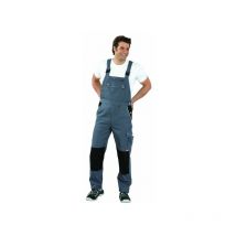 Latzhose Canvas 320 Gr.46 grau/schwarz PLANAM