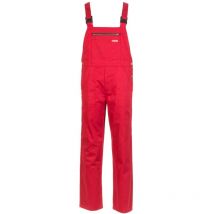 Latzhose mg 290 Gr. 64 rot - Planam