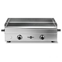 Krampouz - Plancha à gaz 2 feux Design Double