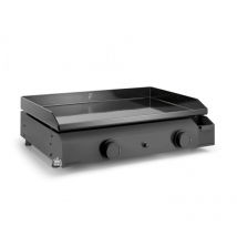 Forge Adour - Plancha Gaz Fonte Emaillée Base 60cm Caisson Acier