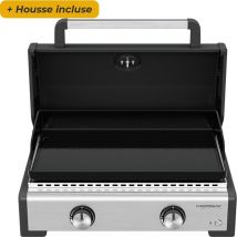 Campingaz - Plancha à gaz Master 2 Cook - Housse incluse
